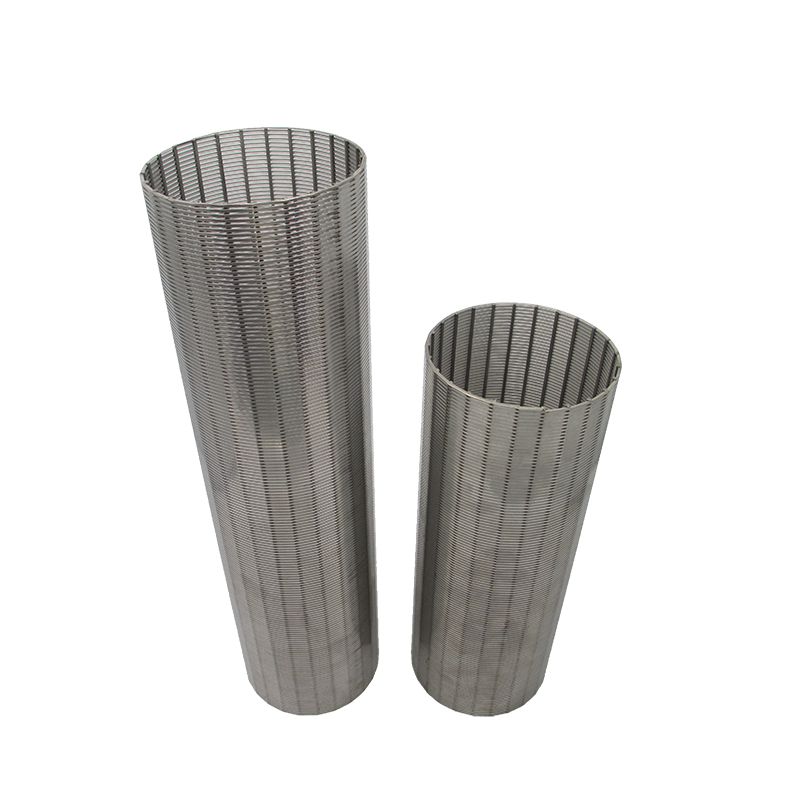 Stainless steel wire mesh wedge wire screen filter tube