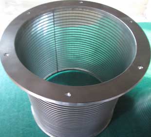 wedge wire strainer basket