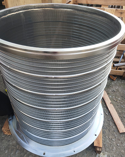 Self-Cleaning Wedge Wire Screen 
