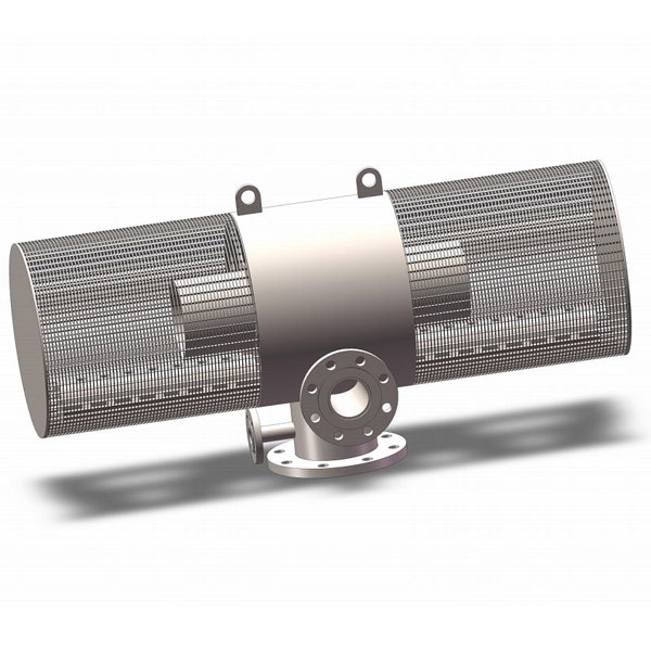 The lake pump intake screen is a new type of self-cleaning wedge wire filter. 