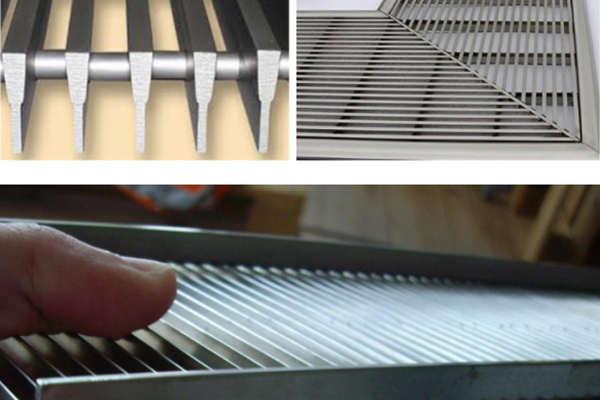 Johnson Vee wire screen for liquid, gas and solid filtration