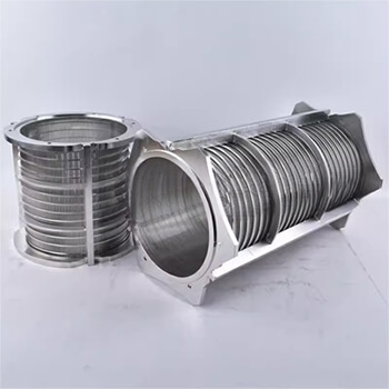 Wedge Wire Screw Press Screen Baskets