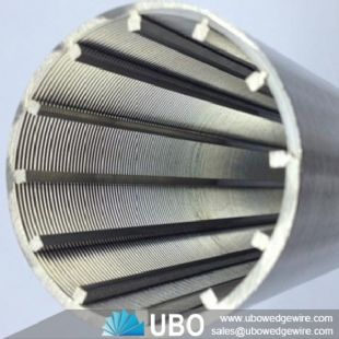 wire wrapped stainless steel wedge wire screen mesh for water