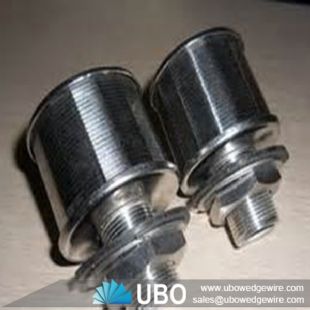 SS wedge wire screen nozzle for liquid filtration