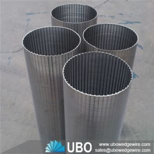 Stainless steel slot well Pipes Well Slot Screen