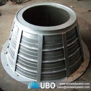 Stainless Steel V Slot Well Wedge Wire Screen Basket