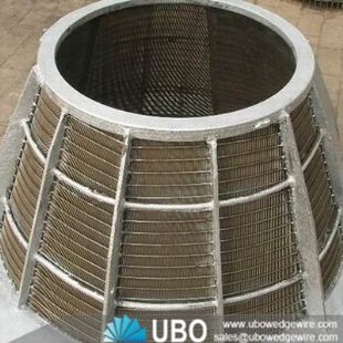 Stainless Steel V Slot Well Wedge Wire Screen Basket