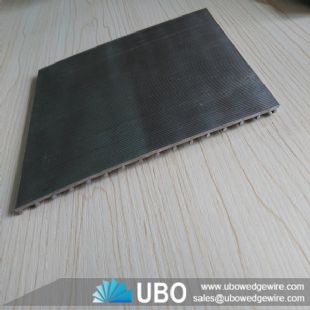 stainless steel wedge vee wire screen panel for filtration