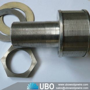 wedge wire screen Wedge Wire V wire water filter nozzle screen