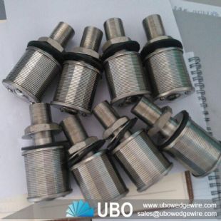 stainless steel wedge wire screen filter nozzles