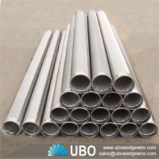 v shaped wire welded stainless steel pipe