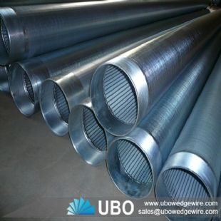 stainless steel johnon welded water well screen pipe for liquid filtration