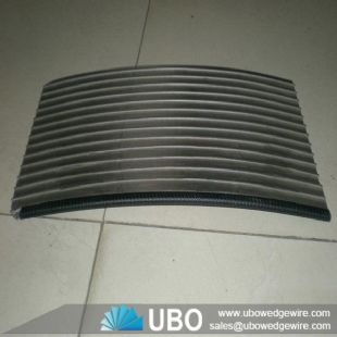 wedge wire curve screen