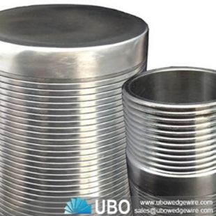stainless steel wedge wire welded well water filter