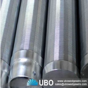 Stainless Steel Vee-wire Wedge Wire screen pipe