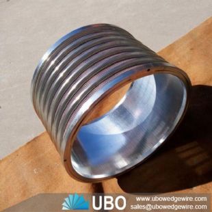 SS wedge wire pressure screen basket