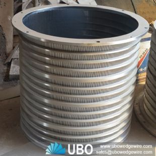 Industrial Wedge Wire Screens Cylindrical