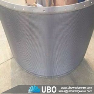 SS Wedge Wire Sieve Bend Screens