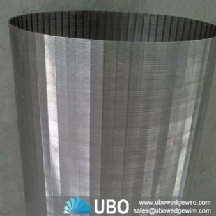 Stainless Steel Wedge Wire Water Well Screen Pipe