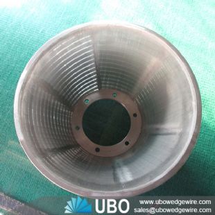 Conical Centrifuge Basket for pulp screening