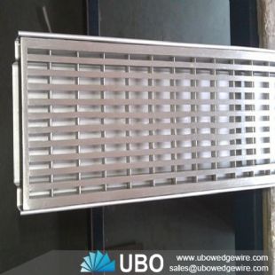 stainless steel wedge wire screen grating for drainages