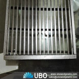 stainless steel wire mesh of wedge wire screen grate