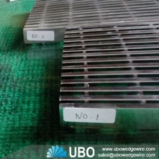 stainless steel wire mesh of wedge wire screen grate