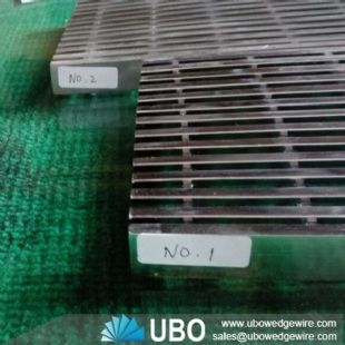 stainless steel wire mesh of wedge wire screen grate