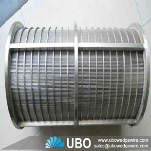 stainless steel welded wedge wire screen cylinders