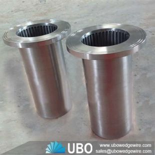 wedge wire water well screen strainer resin trap