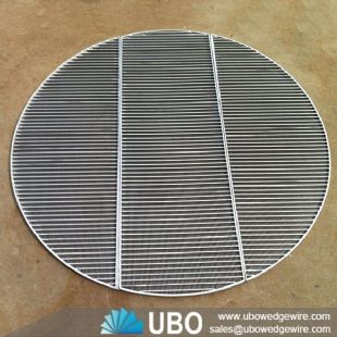 Stainless Steel Wedge V Wire Screen Support Grid