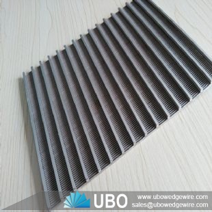 flat wedge wire panel