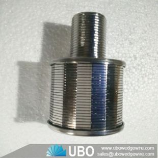 SS v wire wedge screen nozzle filter