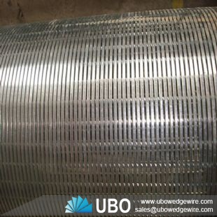 wedge wire intake screen for industry