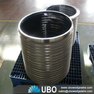 Wedge wire sieve mesh screen basket