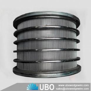 SS tubular slot screens for water treatment