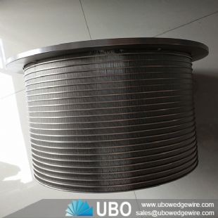 V-wire pressure screen slotted basket