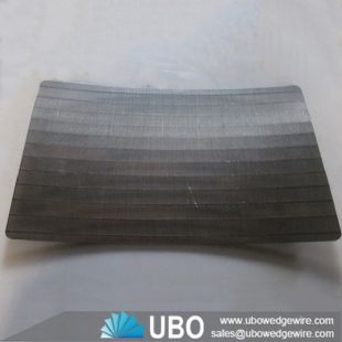 wedge wire screen for dewatering equipment