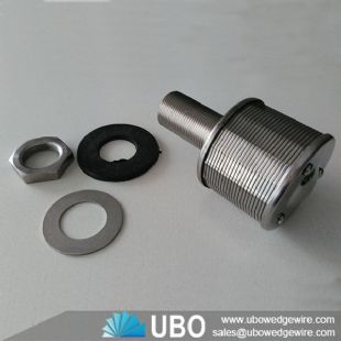 Steainless steel low carbon V wire screen Nozzle for Filtration