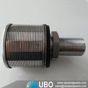 Steainless steel low carbon V wire screen Nozzle for Filtration