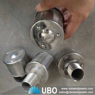 stainless steel slimline nozzle internal filters