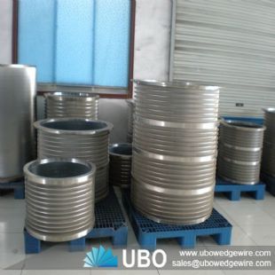 stainless steel wedge wire sink strainer baskets