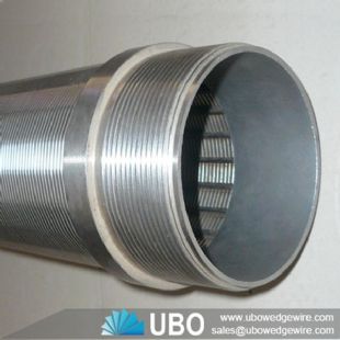 Stainless Steel Wedge Wire Screen Tube for Ground Water