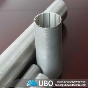 stainless steel looped wedge wire screen tube