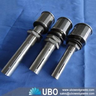 Double-headed pipe nozzles strainer