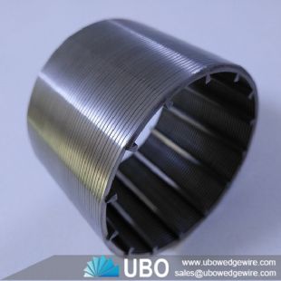 SS continuous wire wrap screen tube