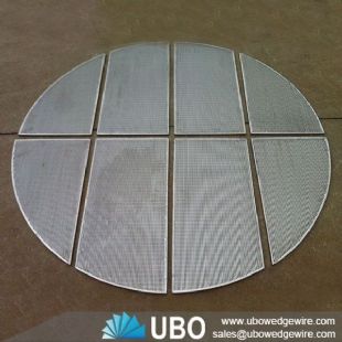 wedge wire screen tun sieve panel