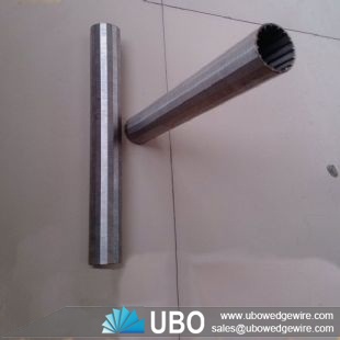 stainless welded wedge wire filter screen pipe