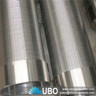 stainless welded wedge wire filter screen pipe