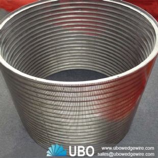 Wedge Wire Wedge Wire Rotary Drum Screen Cylinder